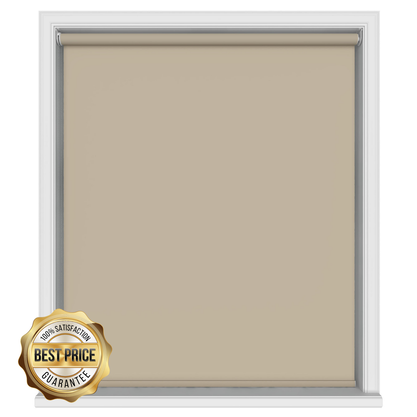 Light Beige Roller Shades