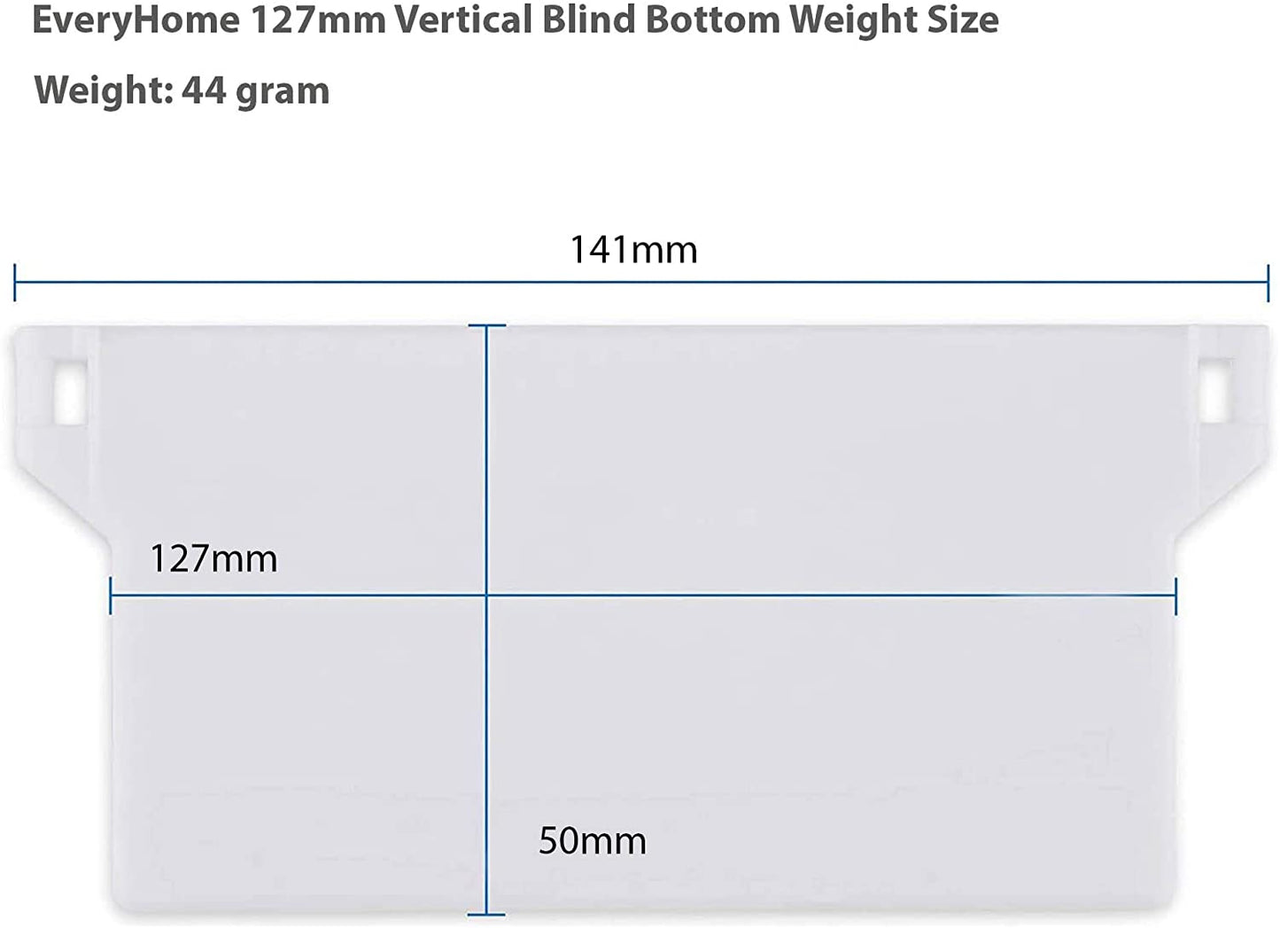 VERTICAL BLIND BOTTOM WEIGHTS