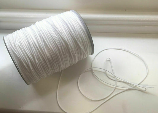 Venetian Blind Cord White Strong 2mm Silky Nylon